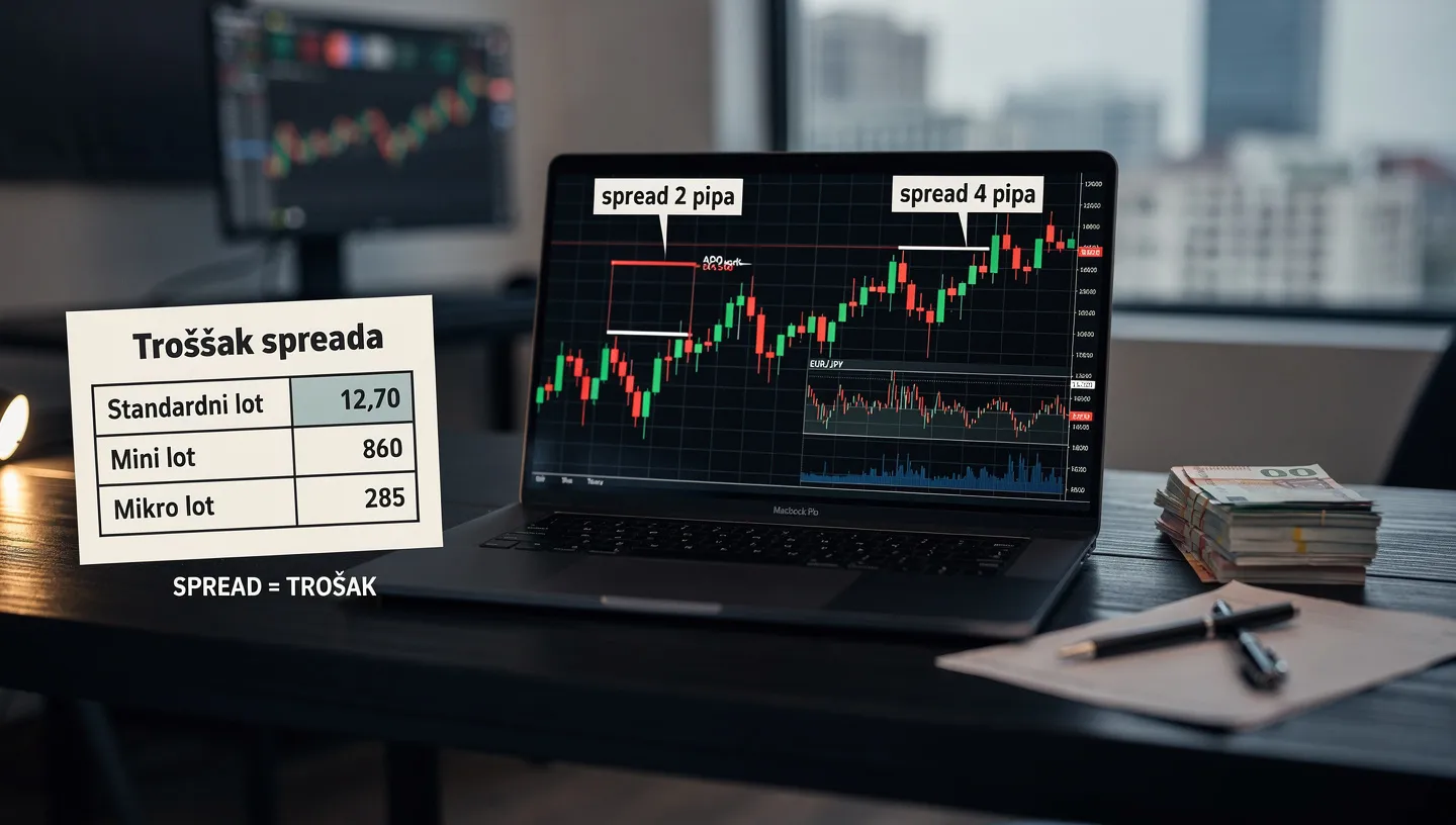 Kako izračunati spread i koliko te košta svaki trade