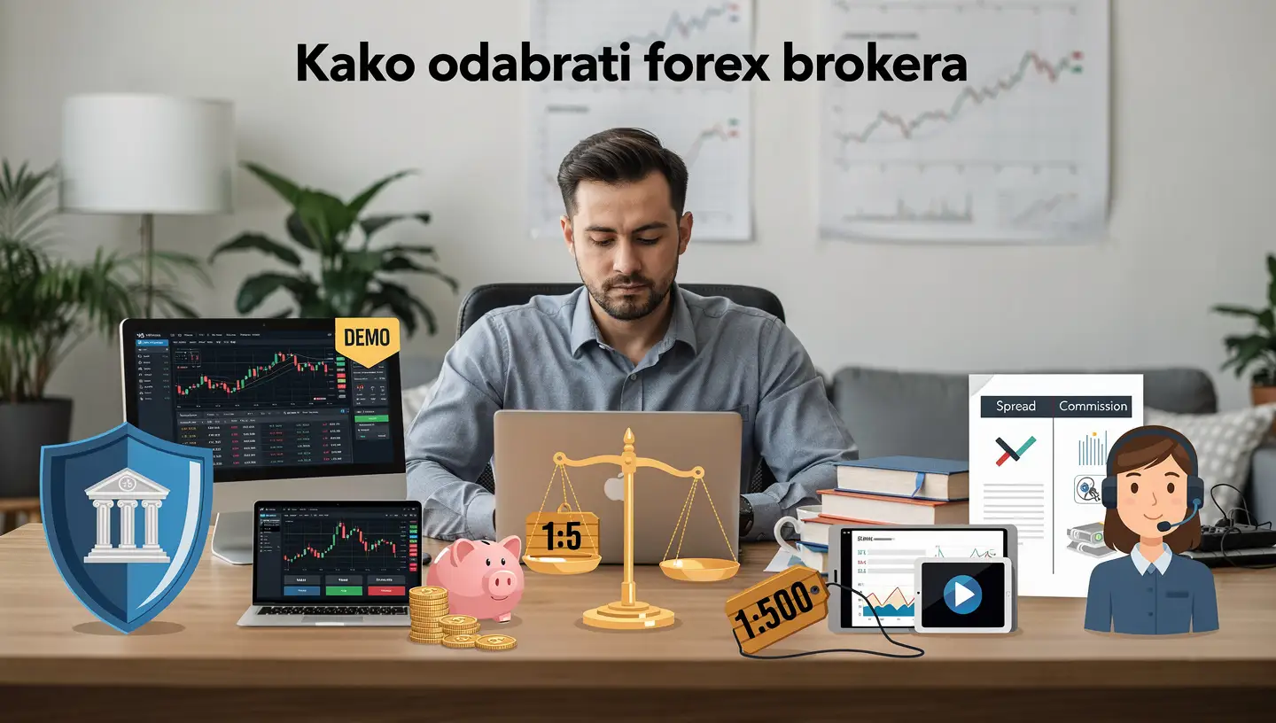 Kriteriji za odabir forex brokera kao početnik