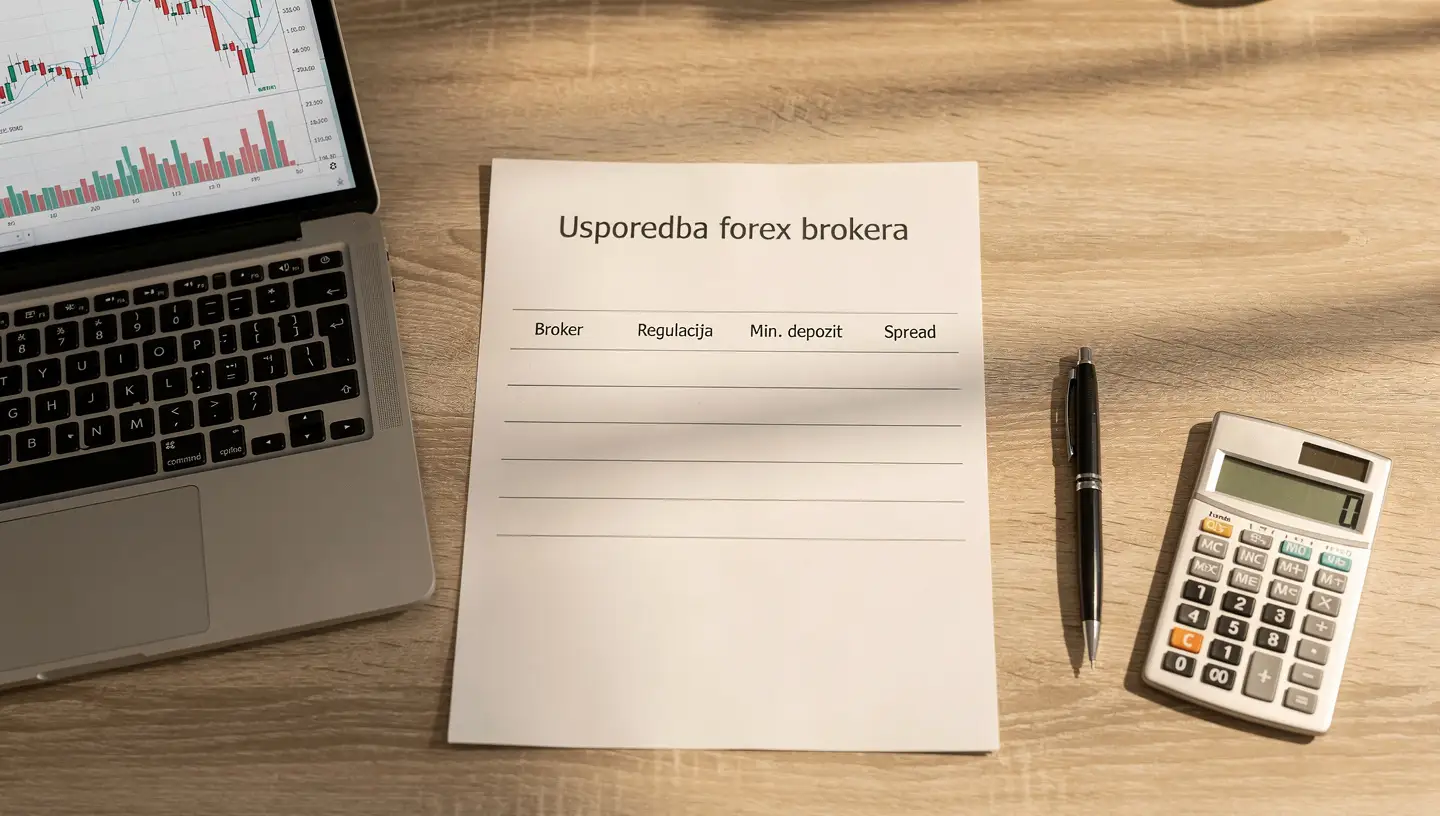 Najbolji forex brokeri za početnike usporedba