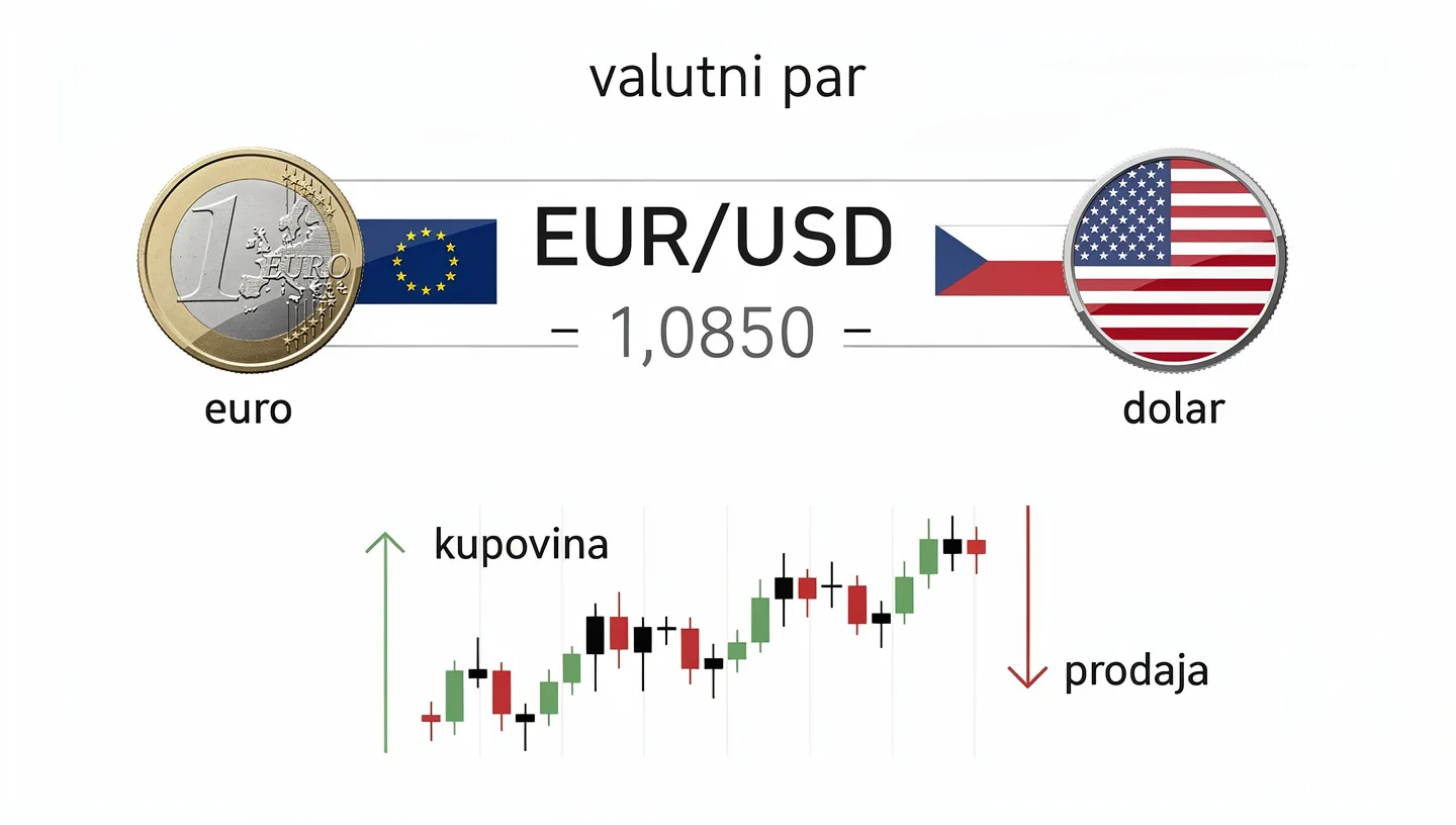 Što je valutni par u forexu