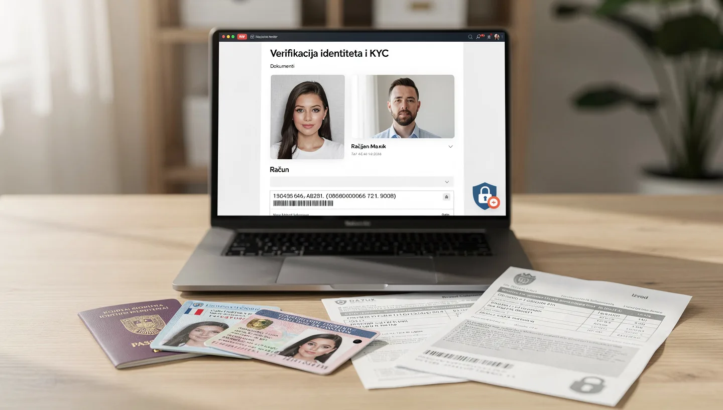 verifikacija identiteta i KYC proces